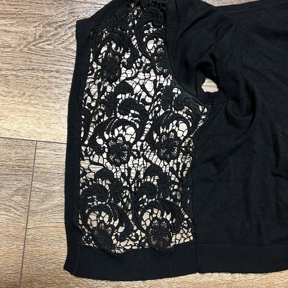 🌼FOR BUNDLE ONLY 🌼I.N.C International Consepts Lace Cardigan - Picture 5 of 9